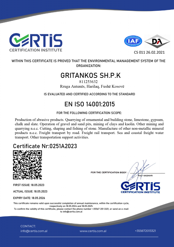 Certis certification